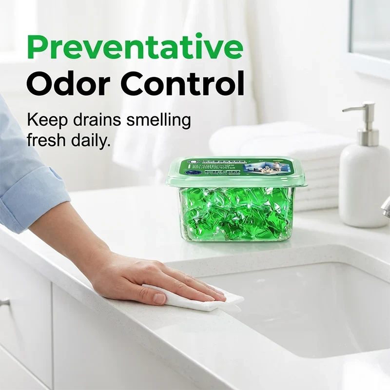 ✨ Fresh Drains in Minutes — No More Embarrassing Smells