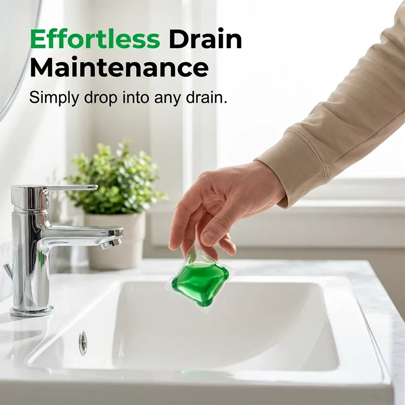✨ Fresh Drains in Minutes — No More Embarrassing Smells